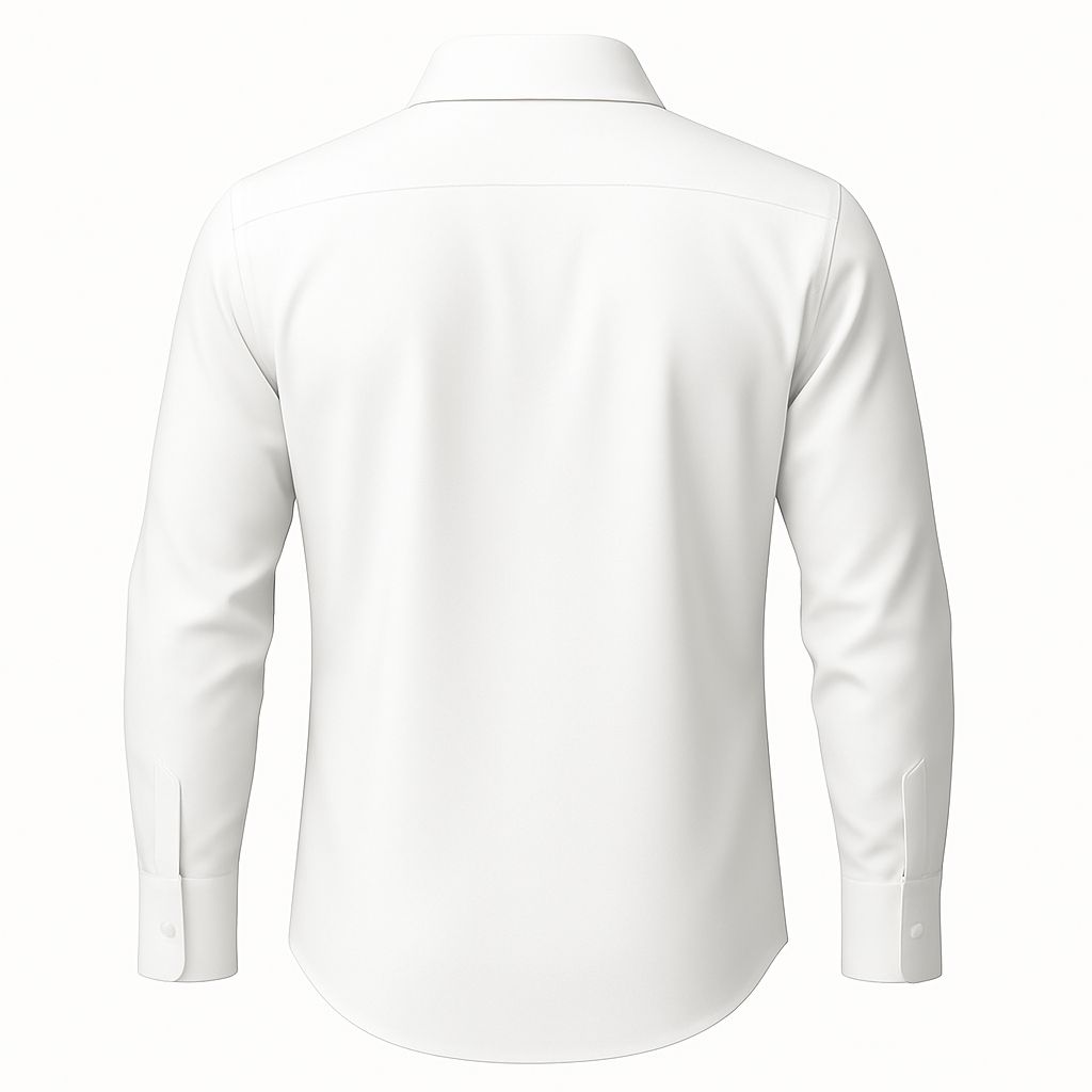 White Full Sleeve Cotton Shirt – Formal